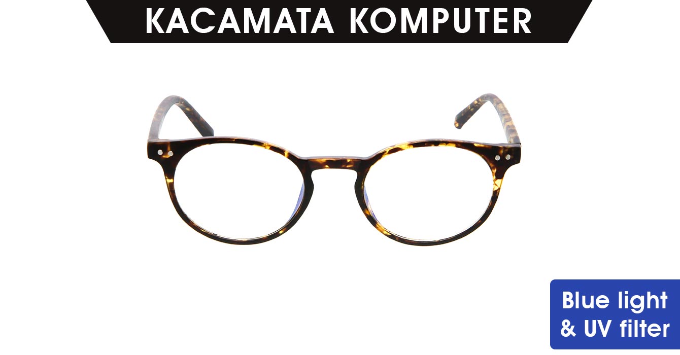 Optik Seis Kacamata Komputer EZReader Devon Tortoise s48