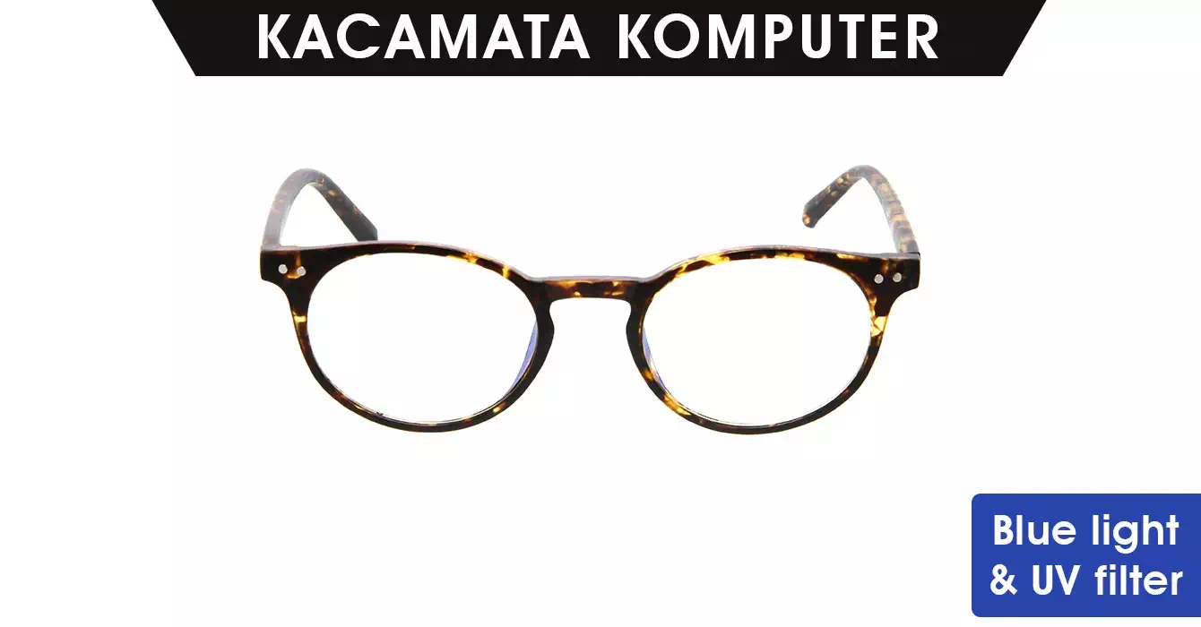 Kacamata Komputer EZ-Reader Devon Tortoise s48