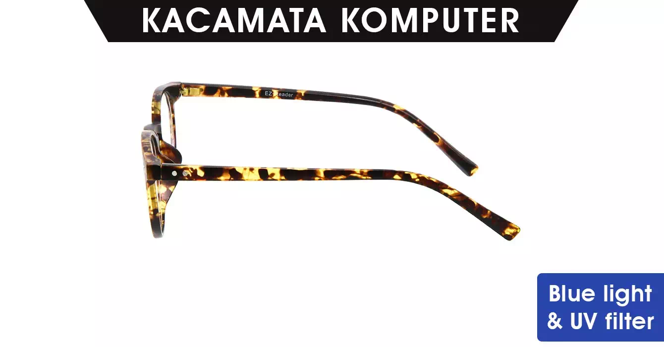 Kacamata Komputer EZ-Reader Devon Tortoise s48