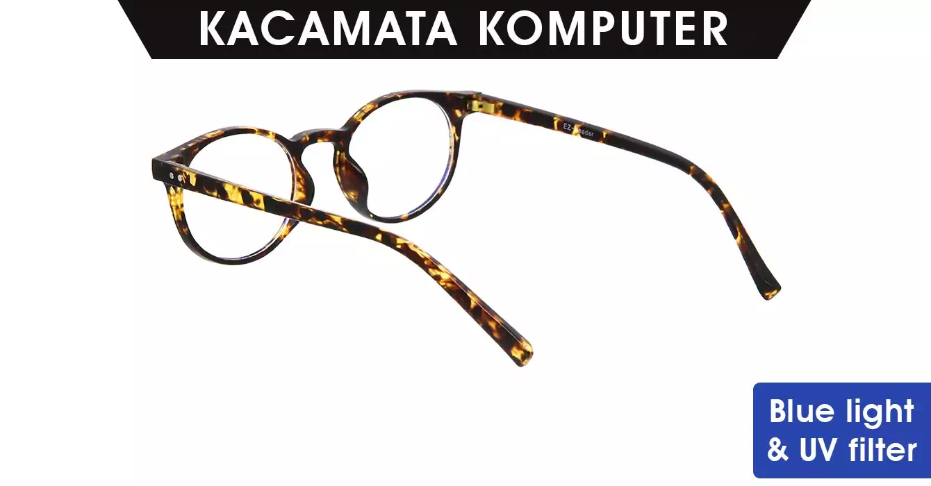 Kacamata Komputer EZ-Reader Devon Tortoise s48