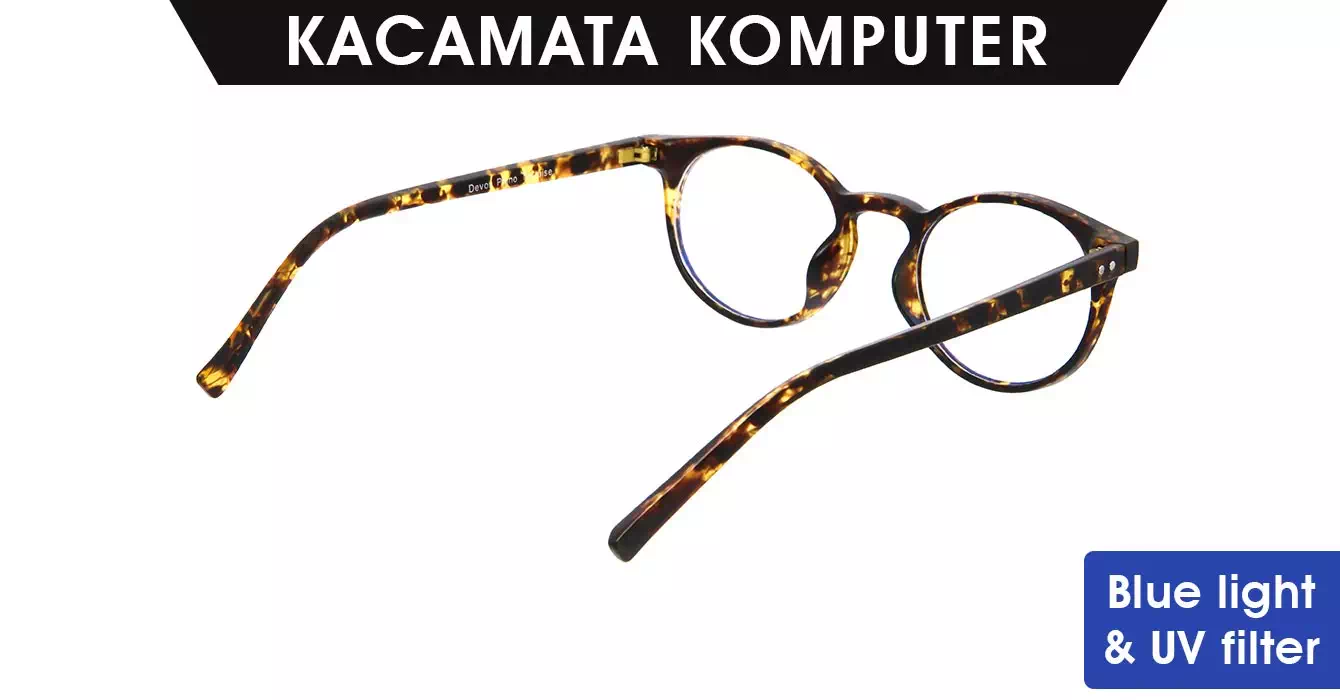 Kacamata Komputer EZ-Reader Devon Tortoise s48