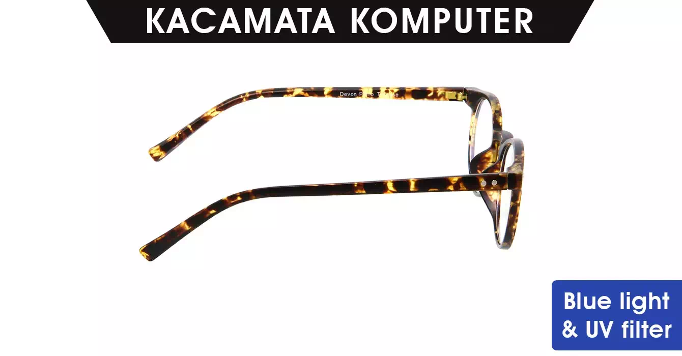 Kacamata Komputer EZ-Reader Devon Tortoise s48