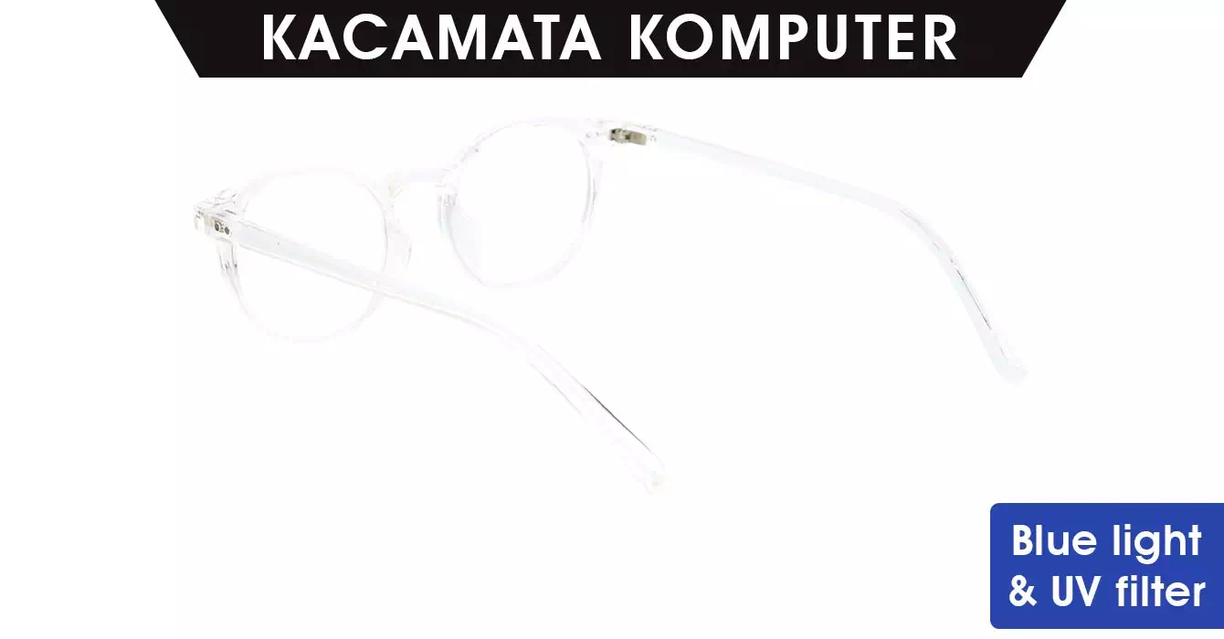 Kacamata Komputer EZ-Reader Devon Transparan s48