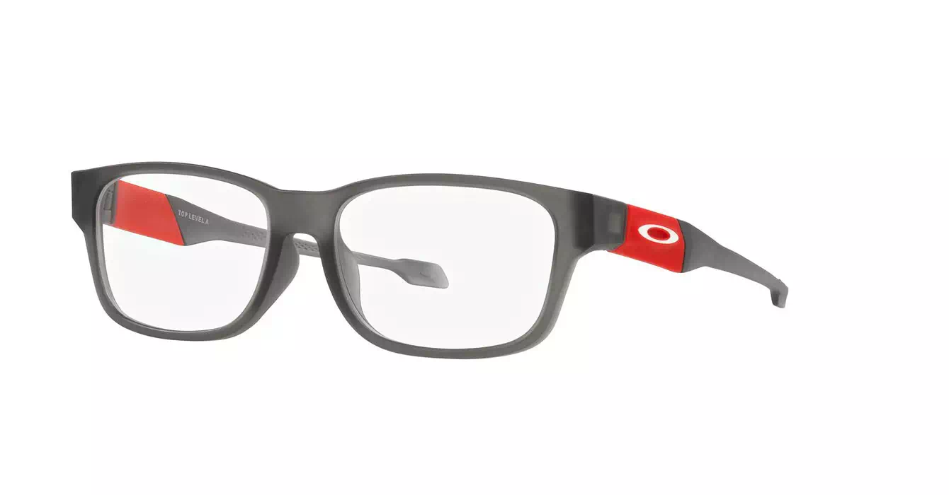 Oakley Top Level (A) (52) Satin Grey Smoke (OY8021A-02) s52