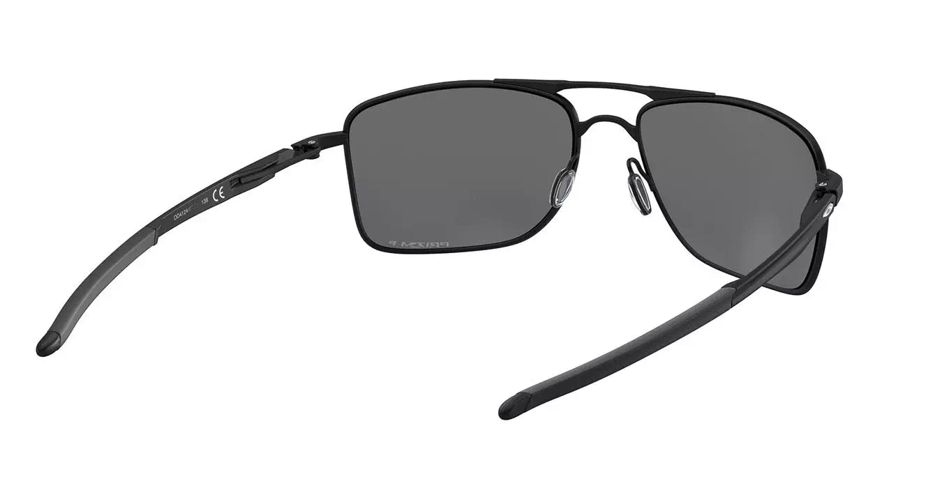 Oakley Gauge 8 Matte Black W/ Prizm Black Polarized (OO4124-02) s62