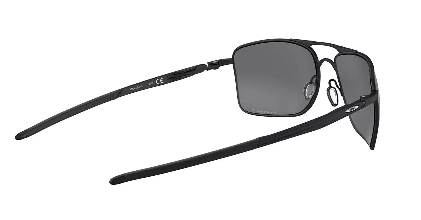 Oakley Gauge 8 Matte Black W/ Prizm Black Polarized (OO4124-02) s62