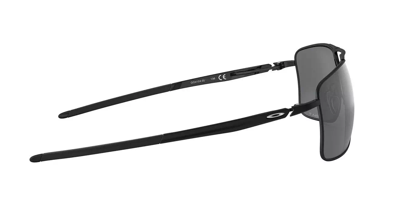 Oakley Gauge 8 Matte Black W/ Prizm Black Polarized (OO4124-02) s62