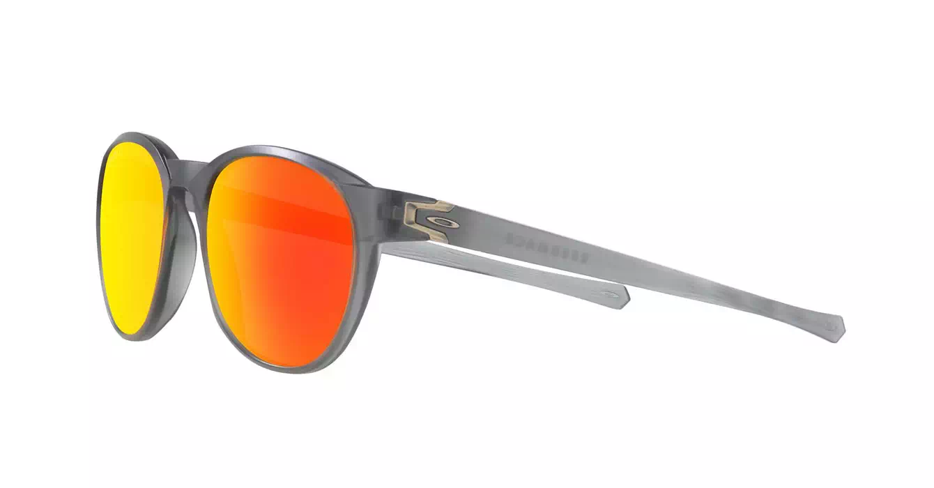 Oakley Reedmace (A) Matte Grey Smoke W/ Prizm Ruby Polar (OO9126F-04) s54