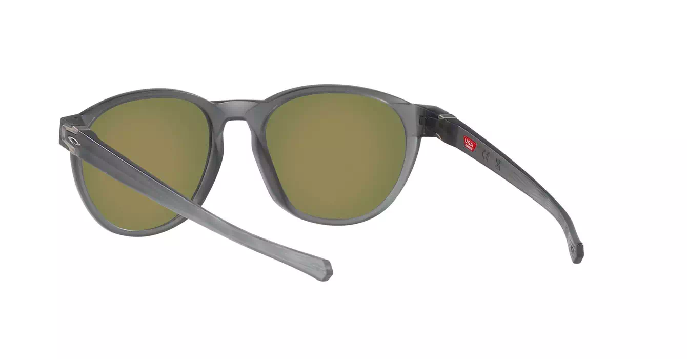 Oakley Reedmace (A) Matte Grey Smoke W/ Prizm Ruby Polar (OO9126F-04) s54