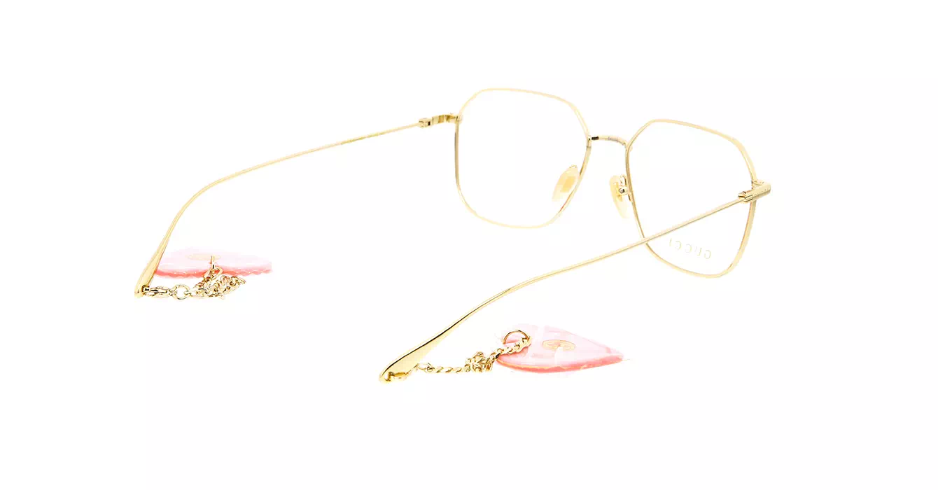 Gucci GG1032O 001 s54 + Pink Heart Acc