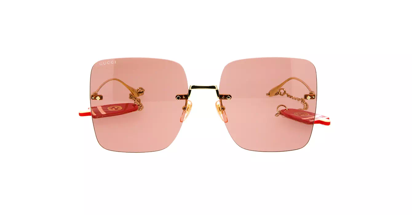 Gucci GG1147S 005 s62 + Red Ice Acc