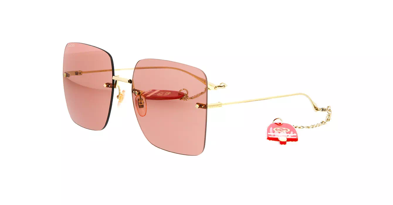 Gucci GG1147S 005 s62 + Red Ice Acc