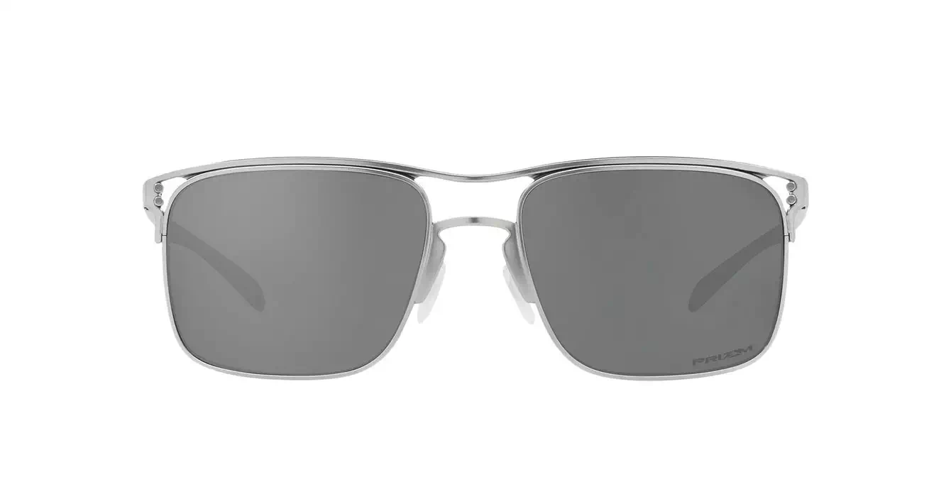 Oakley Holbrook TI Satin Chrome W/ Prizm black (OO6048-01) s57