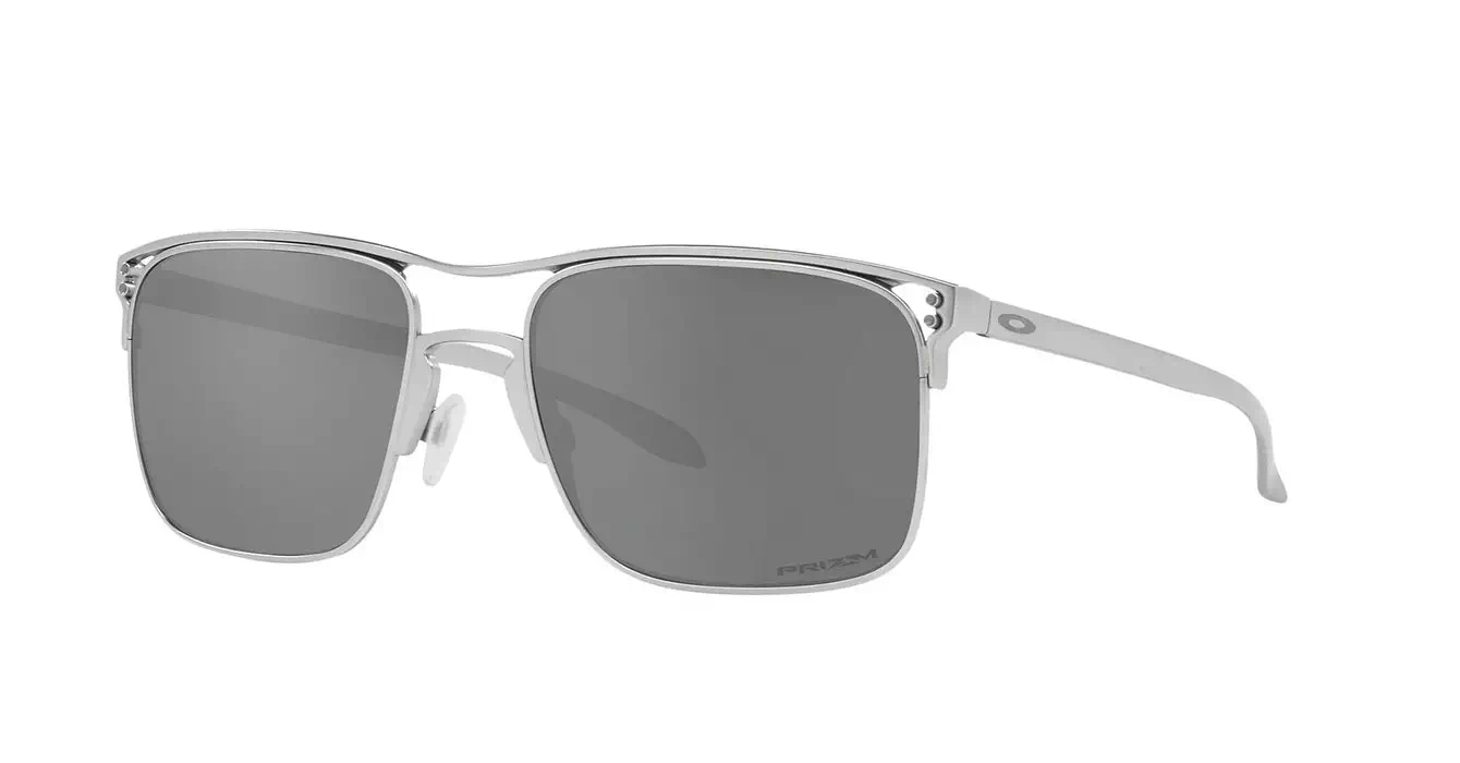 Oakley Holbrook TI Satin Chrome W/ Prizm black (OO6048-01) s57