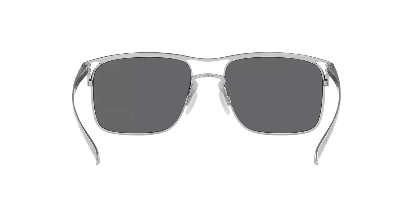 Oakley Holbrook TI Satin Chrome W/ Prizm black (OO6048-01) s57