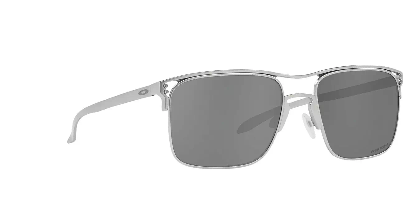 Oakley Holbrook TI Satin Chrome W/ Prizm black (OO6048-01) s57