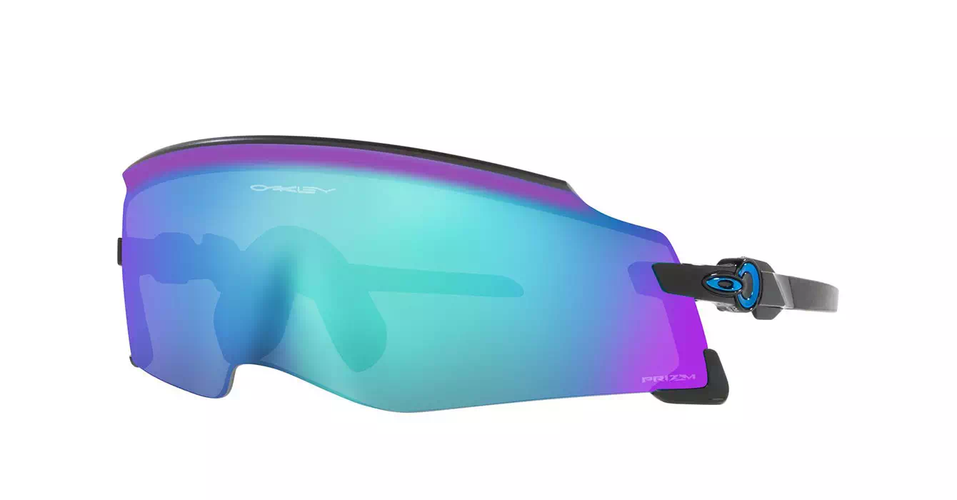 Oakley Prizm Kato Polished Black W/ Prizm Sapphire (OO9455M-03) s49