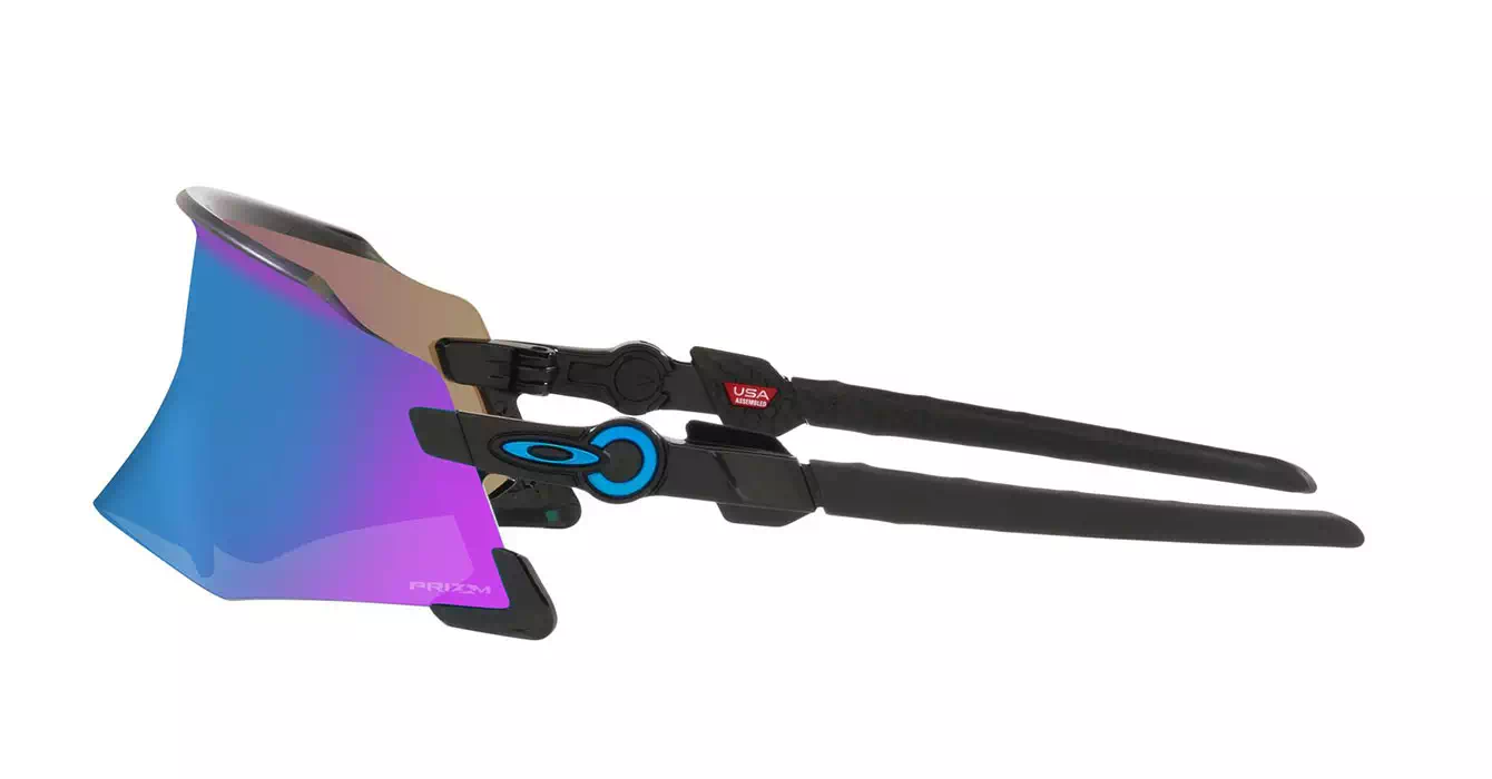 Oakley Prizm Kato Polished Black W/ Prizm Sapphire (OO9455M-03) s49