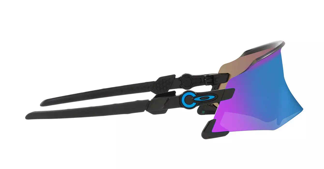 Oakley Prizm Kato Polished Black W/ Prizm Sapphire (OO9455M-03) s49