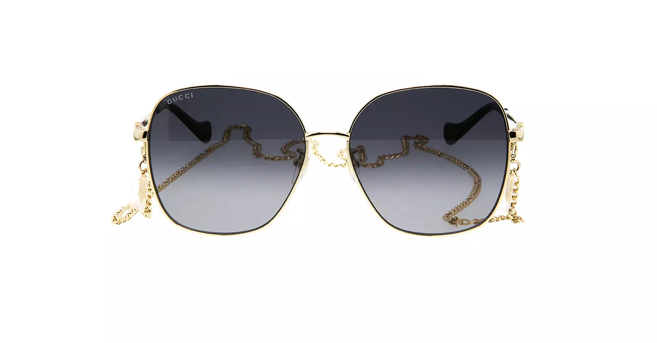Gucci GG1089SA 001 s61 + Chain