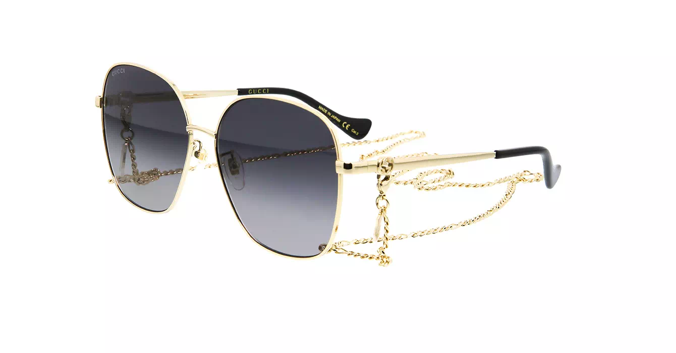 Gucci GG1089SA 001 s61 + Chain