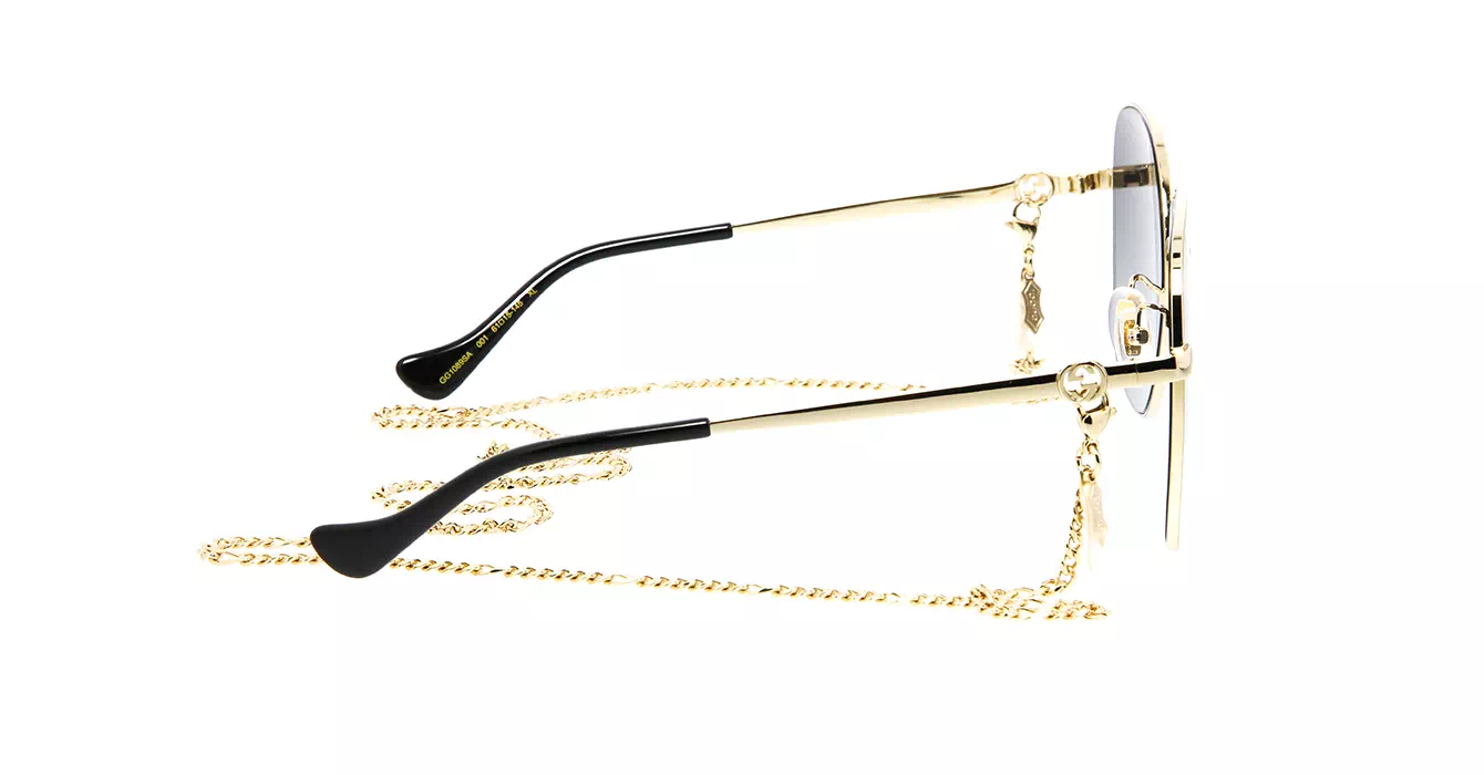 Gucci GG1089SA 001 s61 + Chain