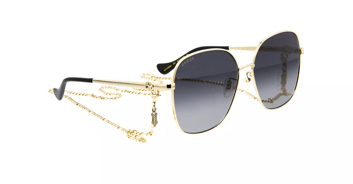 Gucci GG1089SA 001 s61 + Chain