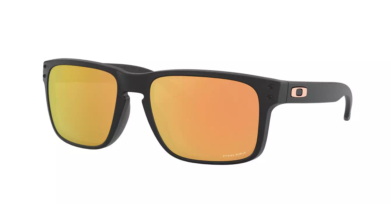 Oakley Holbrook (A) Matte Black W/ Prizm Rose Gold (OO9244-49) s56