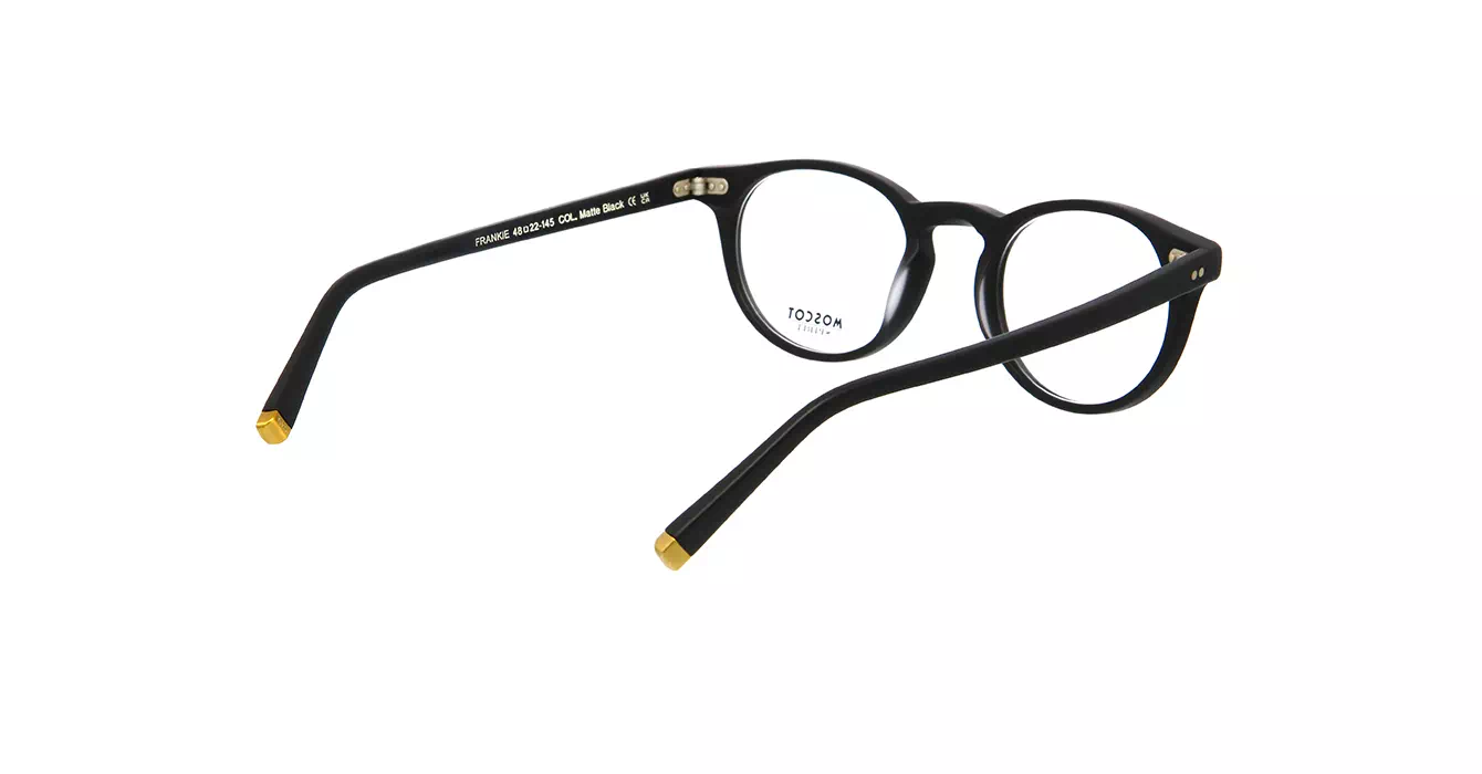 Moscot Frankie Matte Black s48