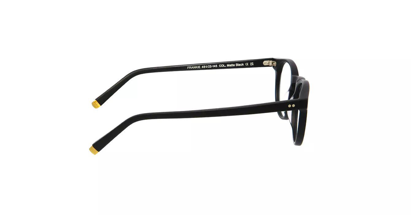Moscot Frankie Matte Black s48