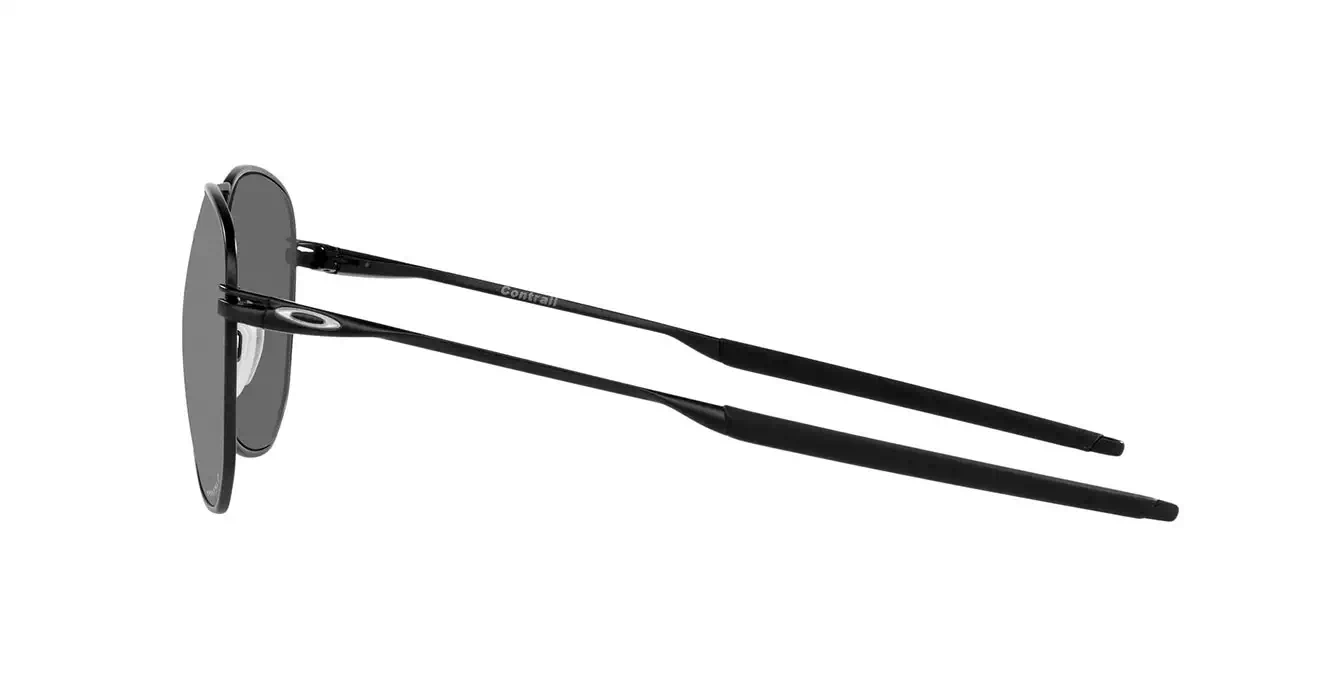 Oakley Contrail Satin Black W/ Prizm Black Polarized (OO4147-04) s57