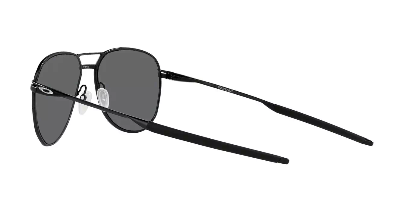 Oakley Contrail Satin Black W/ Prizm Black Polarized (OO4147-04) s57