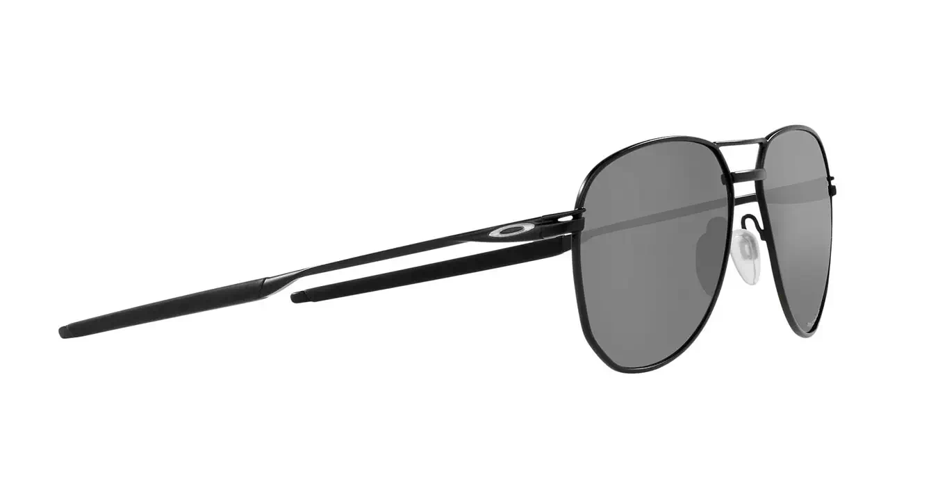 Oakley Contrail Satin Black W/ Prizm Black Polarized (OO4147-04) s57