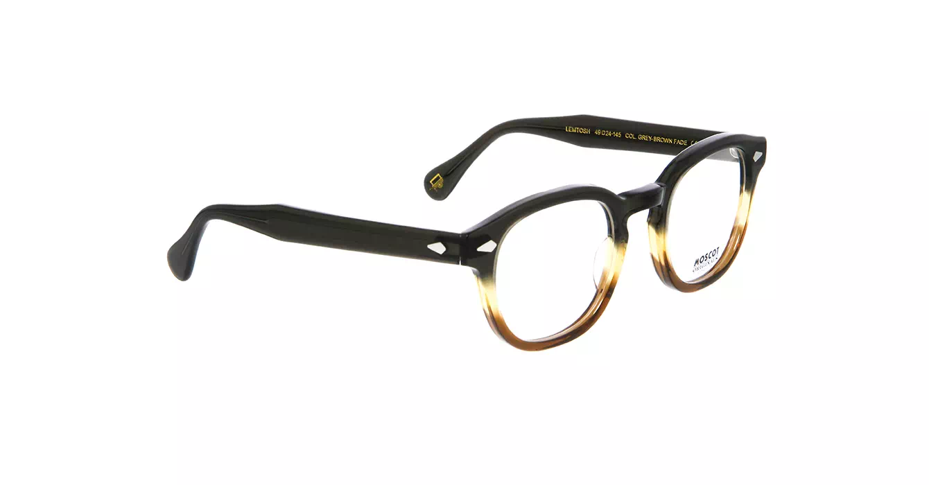 Moscot Lemtosh Grey Brown Fade s49