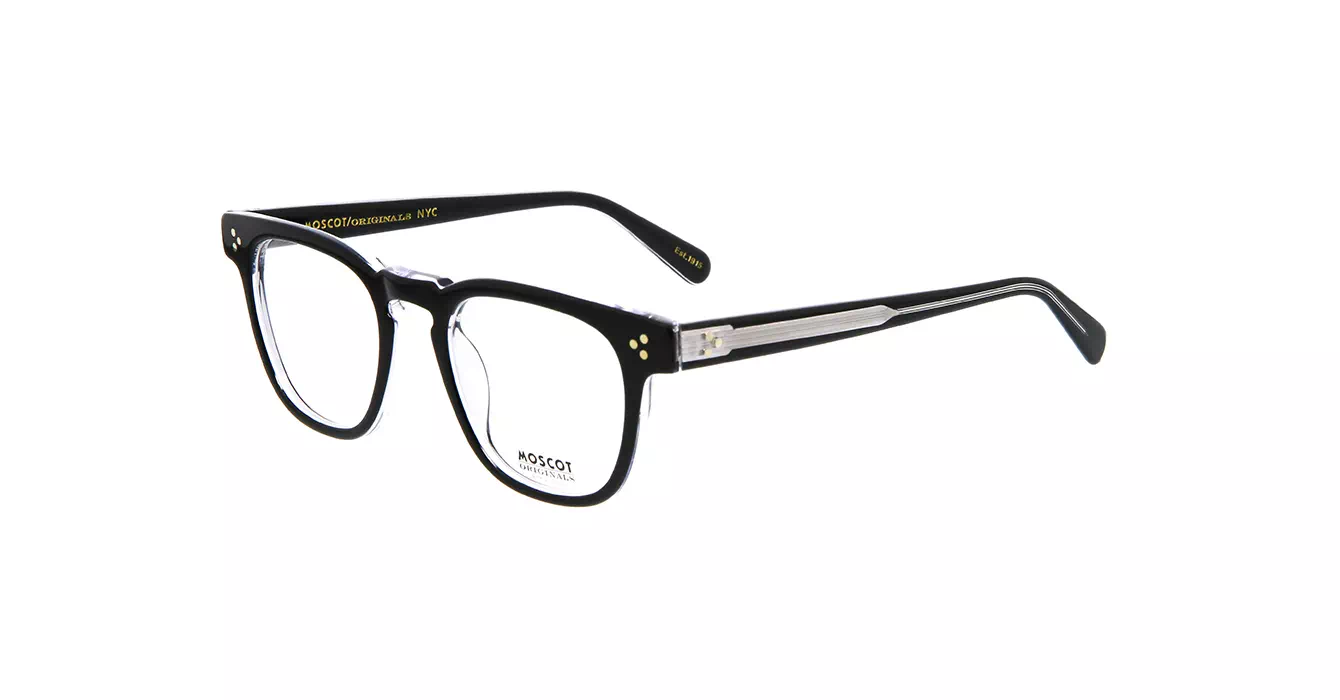 Moscot Dudel Black Crystal s48