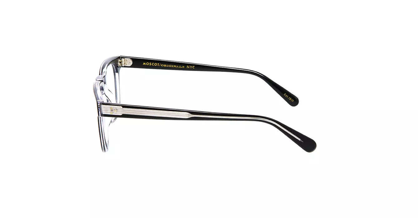 Moscot Dudel Black Crystal s48