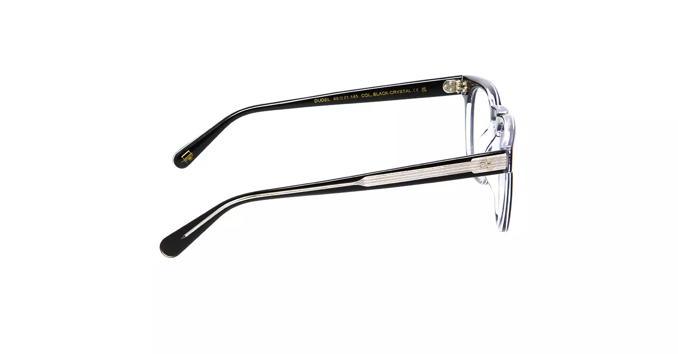 Moscot Dudel Black Crystal s48