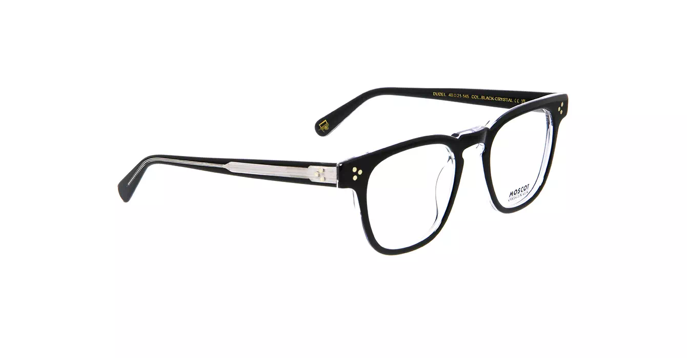 Moscot Dudel Black Crystal s48