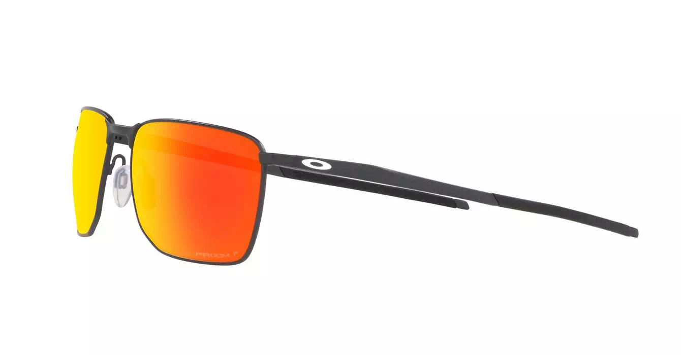 Oakley Ejector Light Steel W/ Prizm Ruby Polar (OO4142-15) s58