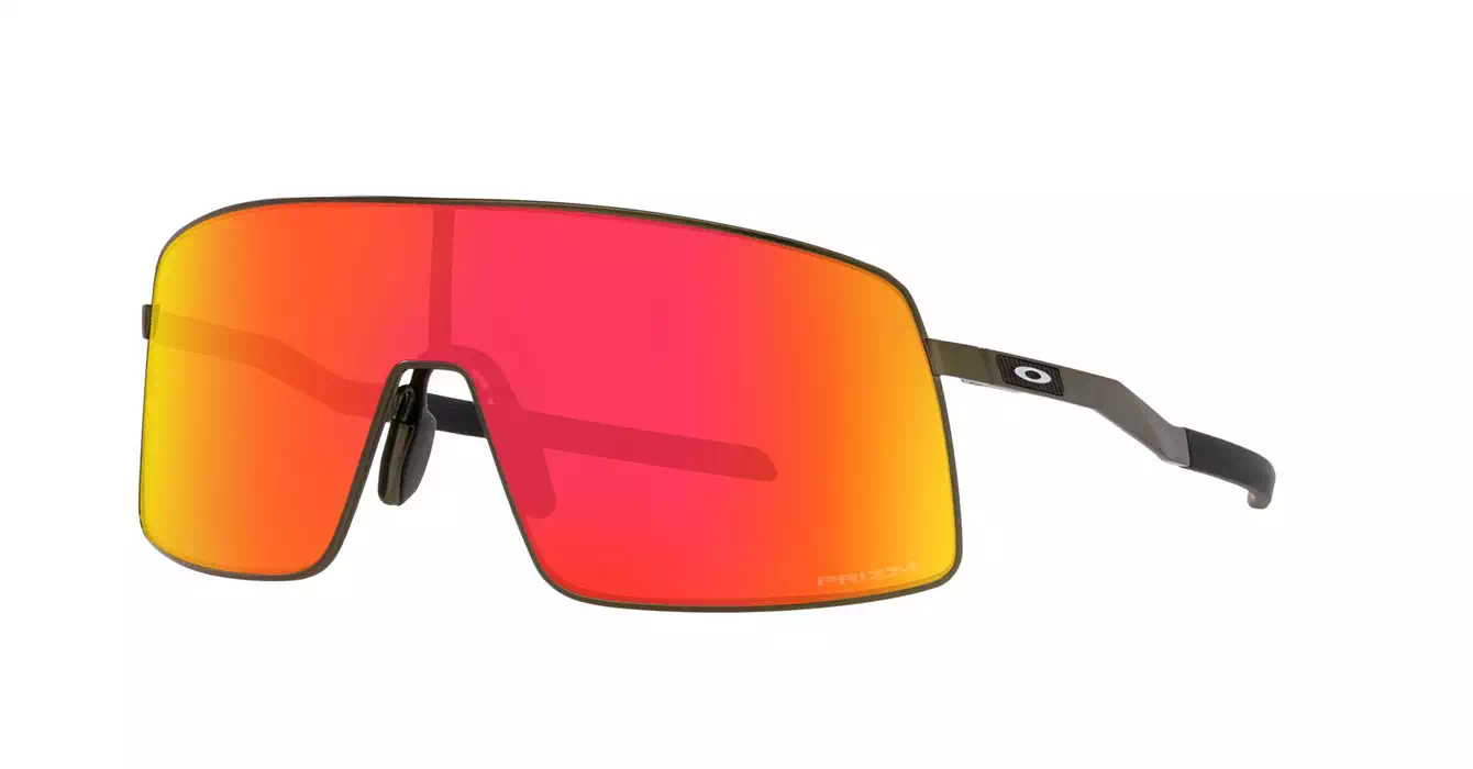 Oakley Prizm Sutro TI Satin Carbon W/ Prizm Ruby (OO6013-02) s36