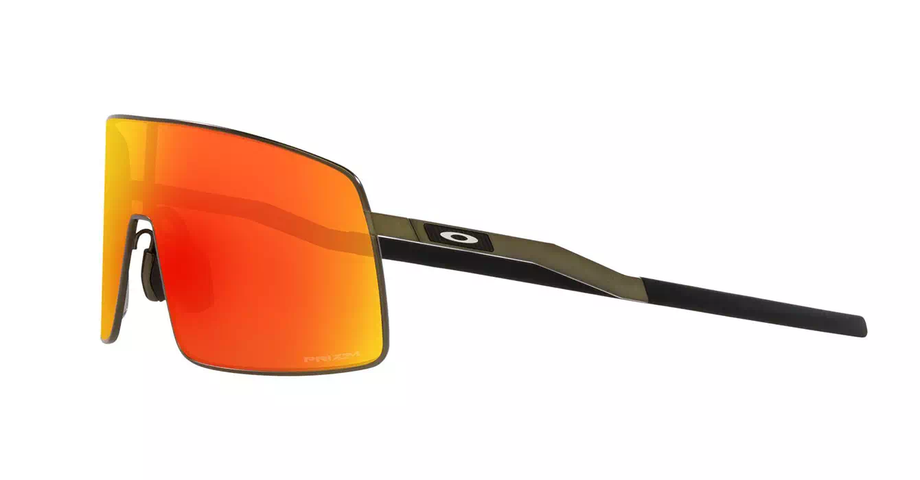 Oakley Prizm Sutro TI Satin Carbon W/ Prizm Ruby (OO6013-02) s36