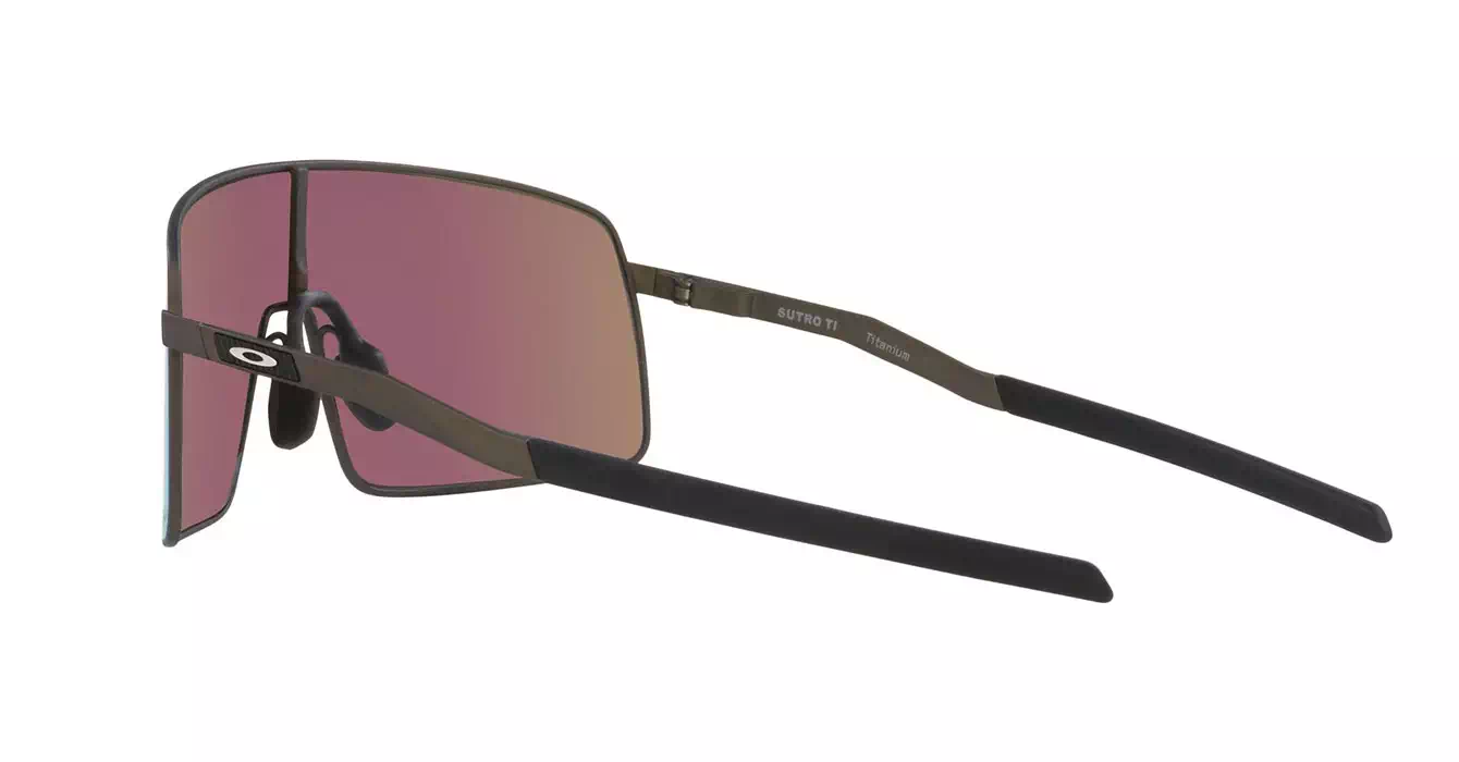 Oakley Prizm Sutro TI Satin Lead W/ Prizm Sapphire (OO6013-04) s36