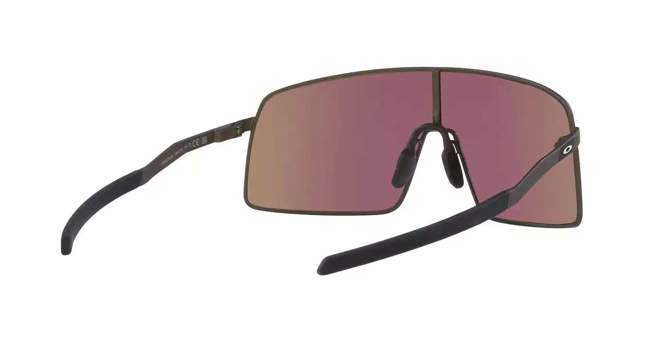 Oakley Prizm Sutro TI Satin Lead W/ Prizm Sapphire (OO6013-04) s36