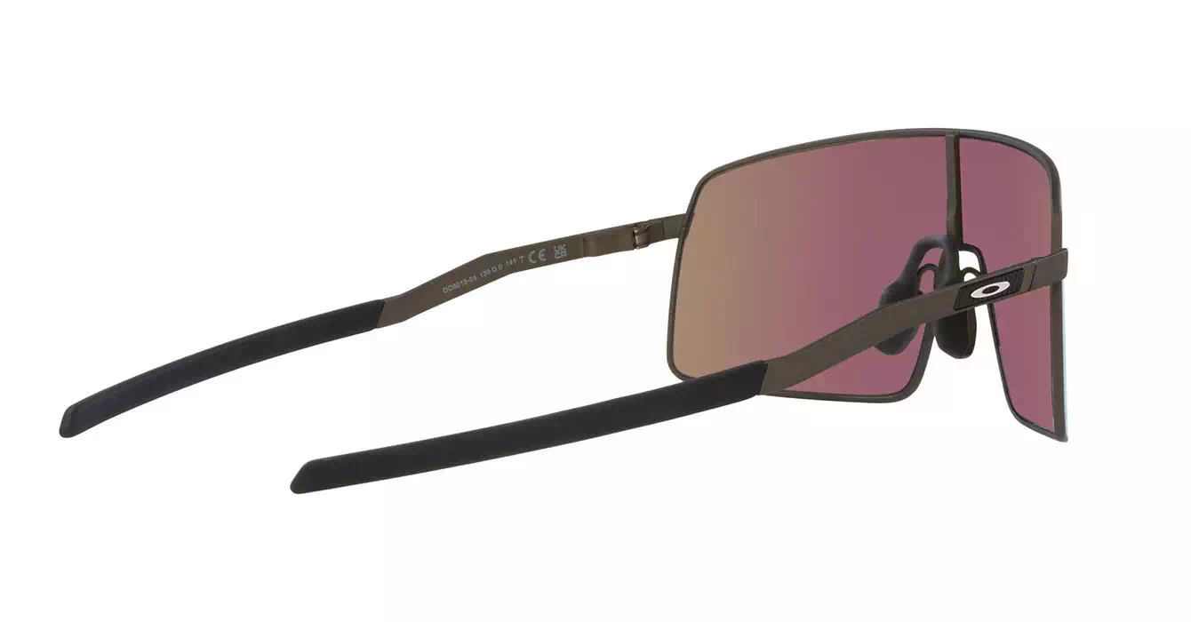 Oakley Prizm Sutro TI Satin Lead W/ Prizm Sapphire (OO6013-04) s36