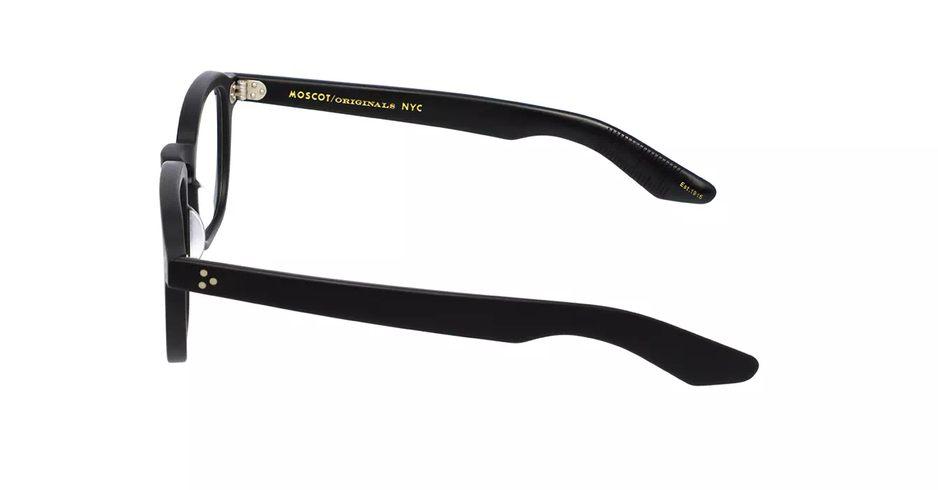 Moscot Momza Matte Black s49