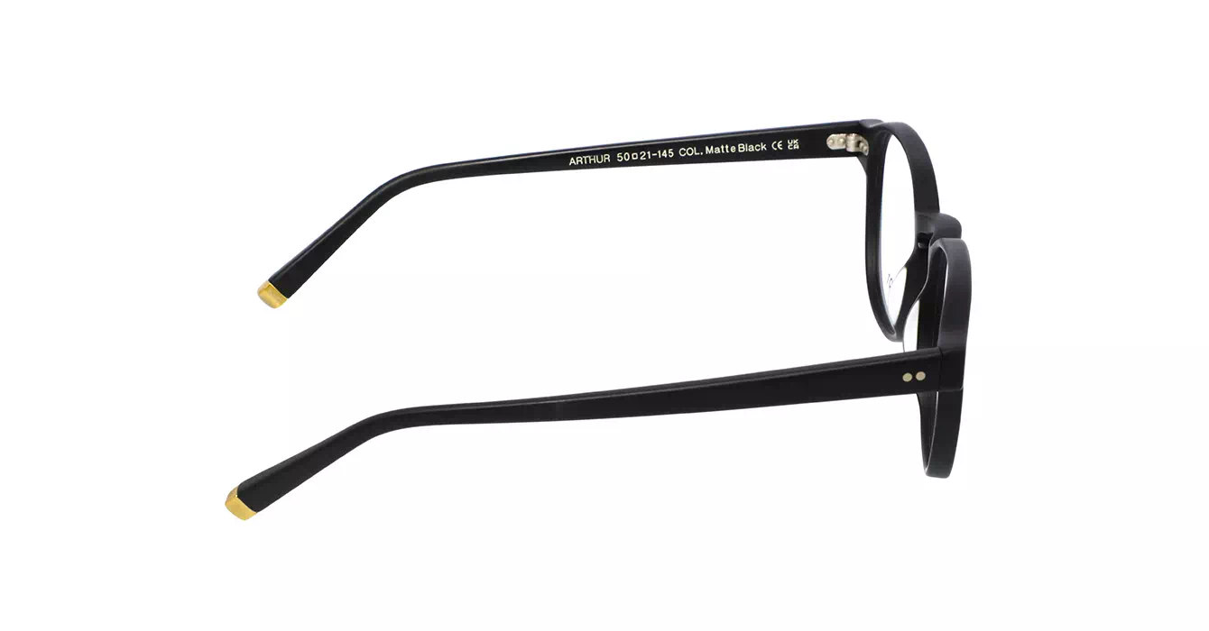 Moscot Arthur Matte Black s50