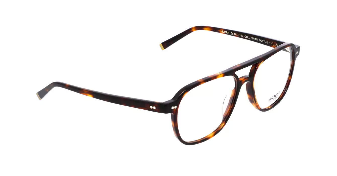 Moscot Bjorn Burnt Tortoise s55