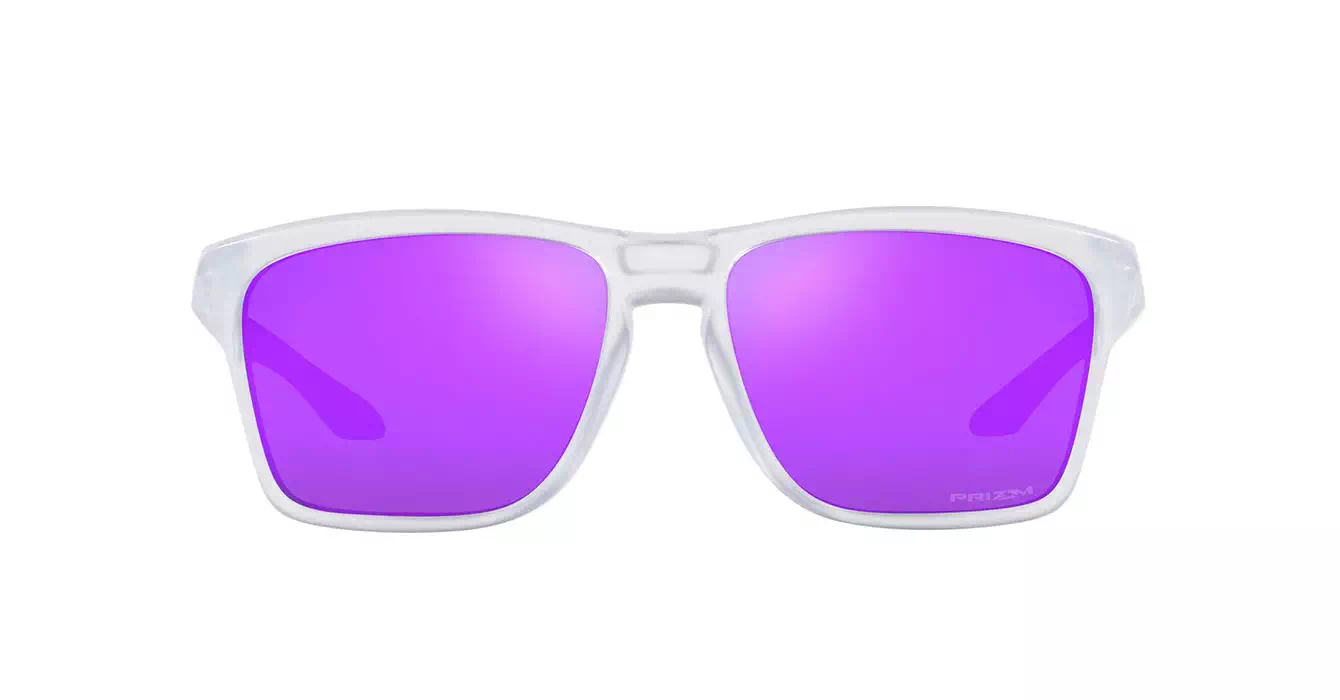 Oakley Prizm Sylas (A) Matte Clear W/ Prizm Violet (OO9448F-14) s58