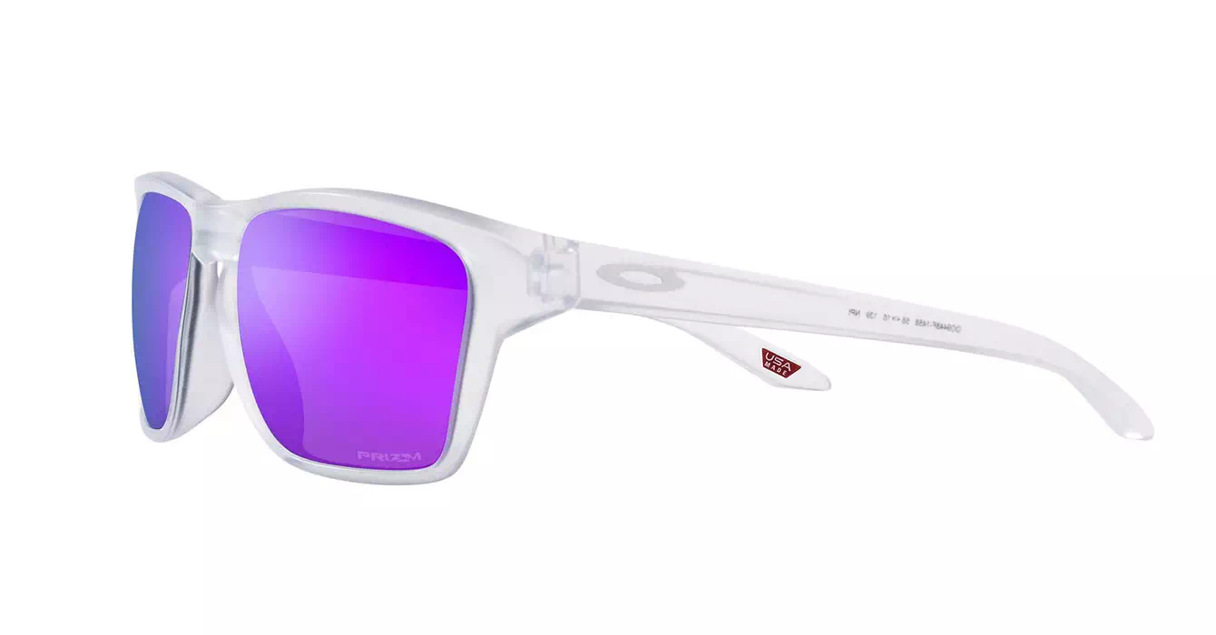 Oakley Prizm Sylas (A) Matte Clear W/ Prizm Violet (OO9448F-14) s58