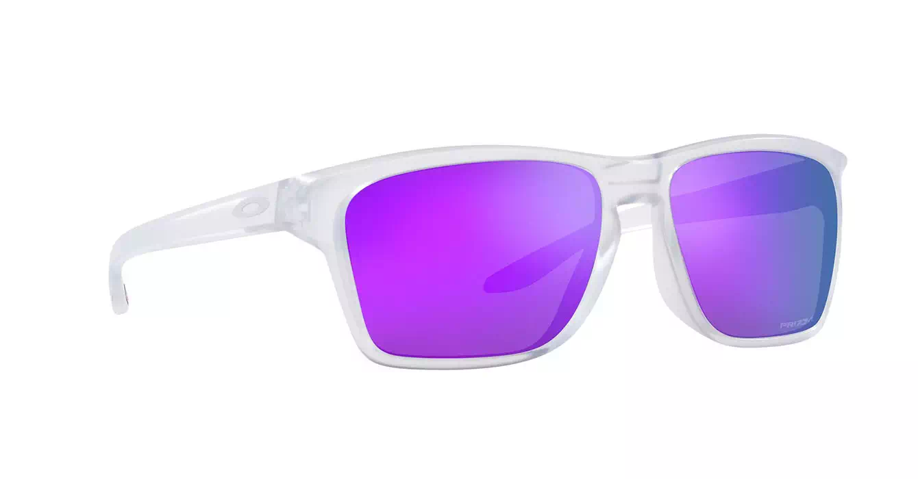 Oakley Prizm Sylas (A) Matte Clear W/ Prizm Violet (OO9448F-14) s58